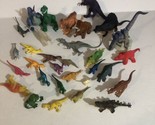 Dinosaur Lot Of 31 Toys Dinosaurs Toy  T7 - $22.76
