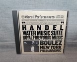 Handel: Water Music Suite; Royal Fireworks Music (CD 1990, CBS Records) ... - $7.59