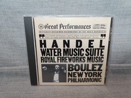 Handel: Water Music Suite; Royal Fireworks Music (CD 1990, CBS Records) Pierre B - £6.08 GBP