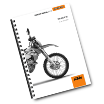 KTM 2015 - 350 EXC-F US - OWNERS MANUAL USER GUIDE - $49.99