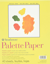 Strathmore 300 Series Palette Paper Pad, Tape Bound, 9X12 Inches, 40 She... - $13.23