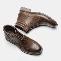 Size 7~13 Men Boots New Arrival Fashion Brand Comfortable Ankle Boots For Men #A - £117.47 GBP