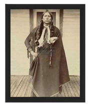 Chief Quanah Parker Comanche Native American Leader 8X10 Framed Photo - $19.99