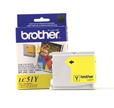 Brother Innobella LC51Y Ink Cartridge 400 Page Yield Yellow - $12.86
