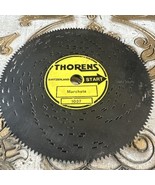 Vintage Thorens Switzerland 4 1/2&quot; Metal Song Disc #1037 “Marcheta” - £14.58 GBP