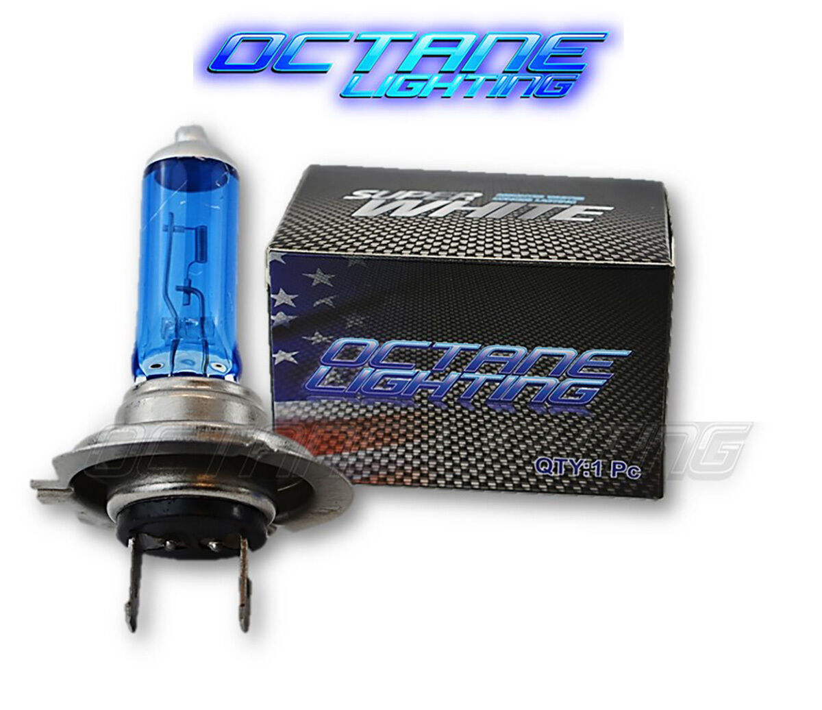 H7 64210 Super White Halogen 55W 12V Headlight / Fog Lamp Light Bulb Single - $7.95