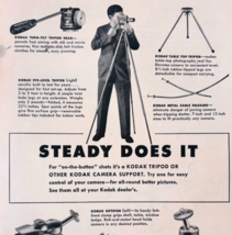 1948 Eastman Kodak Advertisement Tripod Kodapod Vintage Photography F15T3 - $24.99