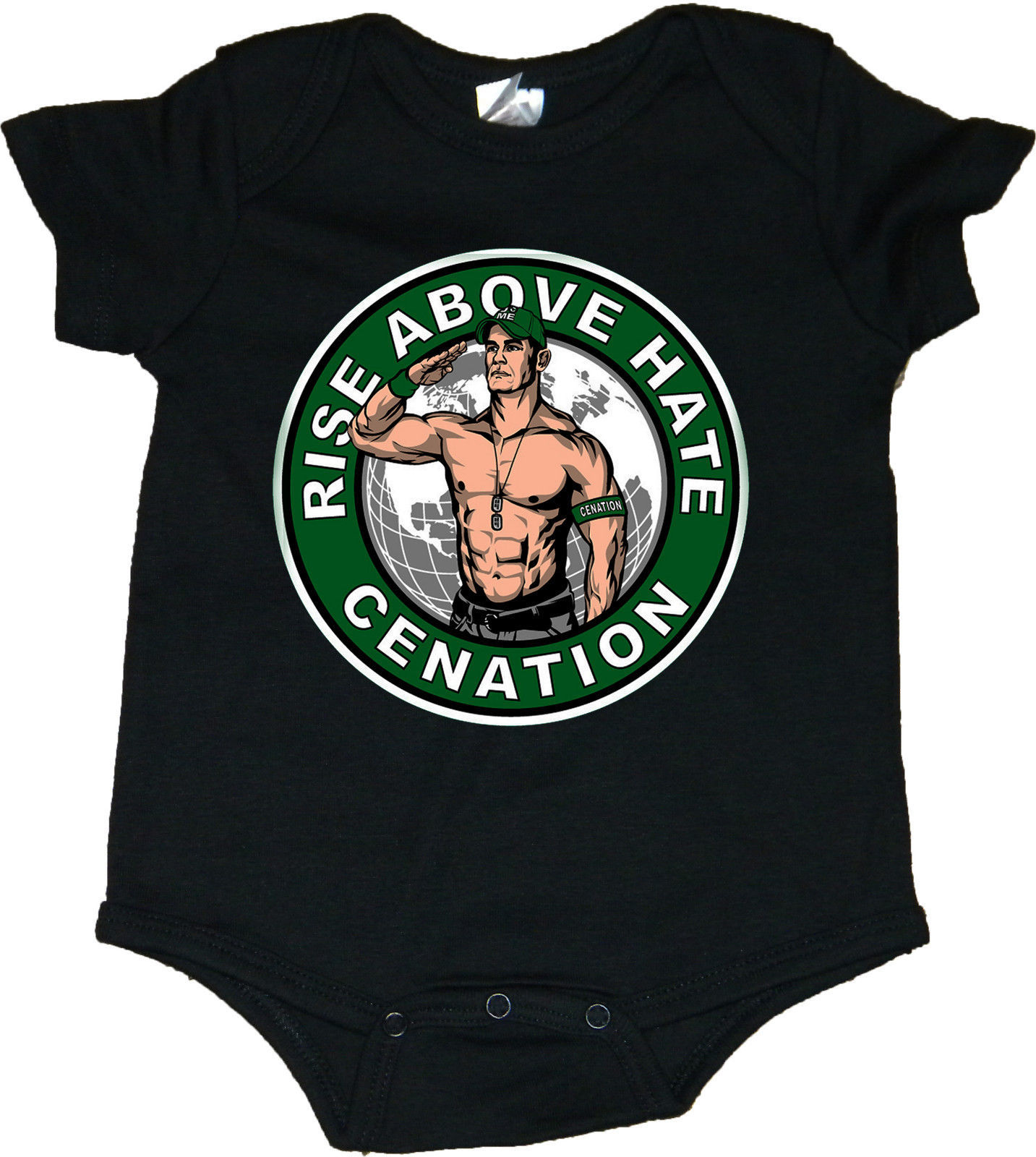 John Cena WWE Cenation Baby Creeper Bodysuits and similar items
