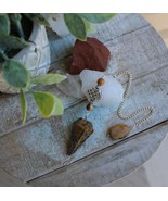 Mookaite Jasper Pendulum with Jasper Beads  ~Grounding and Energy~ - $21.95