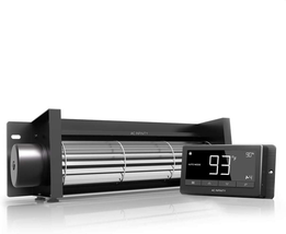 Fireplace Blower Fan Digital Temp Speed Controller Kit for Lennox Majest... - £112.90 GBP
