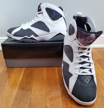 Air Jordan 7 Retro Flint White/Varsity Purple (2021) Men&#39;s Size 13 CU930... - $149.99