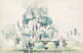 12596.Room Wall Poster.Interior art design.Paul Cezanne painting.Landscape - £12.73 GBP+