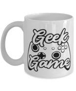 Geek game , white Coffee Mug, Coffee Cup 11oz. Model 60075  - £15.92 GBP