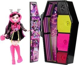 Monster High Skulltimate Secrets Neon Frights Doll &amp; Accessories, Franki... - £21.56 GBP