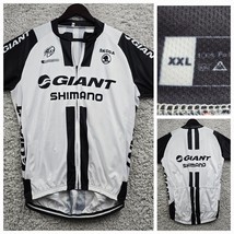 Giant Shimano Shirt Mens XXL 2XL Full Zip Short Sleeve Cycling Outdoors Biking - £21.95 GBP