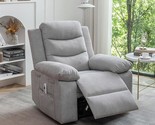 Power Lift Heat And Massage For Elderly Fabric Modern Reclining Sofa Cha... - $681.99