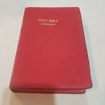 VTG HOLY BIBLE Concordance Revised Standard Version Melton Book Company 1952 Red - £10.11 GBP