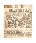 1910 Dr Kilmer&#39;s Swamp Root Antique Advertisement Quack Medicine Kidney ... - $41.81 CAD