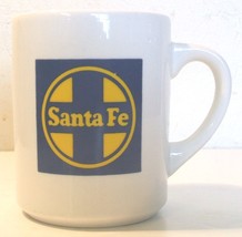 vintage ceramic coffee mug Santa Fe RR Railroad Rail Road - £19.61 GBP
