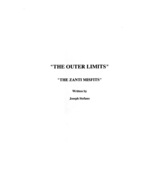 1963&#39;s THE OUTER LIMITS: THE ZANTI MISFITS repro TV series script - $30.88 CAD