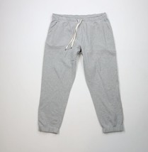 Vintage Y2k J Crew Knit Goods Mens Large Blank Heavyweight Sweatpants Jo... - $44.50