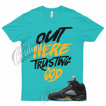 TG T Shirt to Match 5 Aqua Black Aquatone Taxi Yellow Pollen V Tone Teal 1 - £20.49 GBP+