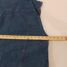 Hey Man RN#67225 Men’s Large Blue Cotton Pure Comfort Denim Vest Multi-Pocket image 6