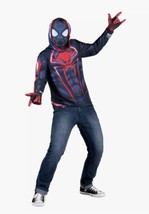 Marvel Spider Man Miles Morales 2099 Adult Costume Set into the verse co... - £26.17 GBP