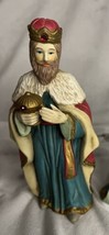 Christmas Nativity Vintage 1997 Holiday Lane Replacement Porcelain Wiseman ONLY - £14.79 GBP