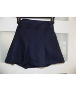 IZOD UNIFORM SCHOOL WEAR NAVY BLUE SKORT SKIRT SIZE 8 GIRL&#39;S EUC - €16,30 EUR