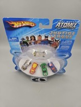 Hot Wheels Atomix Justice League Set of 5 Micro Vehicles Cars in Package - $15.68