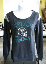 NFL Football Team Apparel Jacksonville Jaguars Women Juniors French Terry Shirt - £26.47 GBP