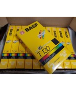 VINTAGE SEALED BASF T130 VHS 6.5 Hour Stereo Blank Cassette Tape - £7.77 GBP