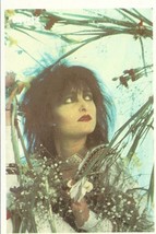 ⭕VTG card pocket calendar 1986 Siouxsie Portugal group music singer - $75.39 MXN