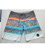 Quiksilver Board Shorts Mens Multi Tie Dye Swimwear Beach Polo Drawstrin... - $21.33