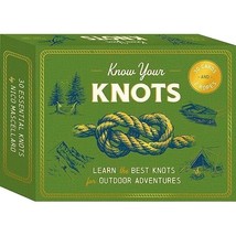 Know Your Knots: Learn the Best Knots for Outdoor Adventures - 30 Cards ... - £18.31 GBP