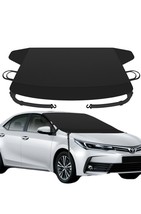 Sunny Color Windproof Windshield Cover for Ice and Snow, Upgraded 67X47 ... - $14.85