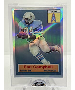 2010 eTopps Earl Campbell #10 /749 Encased - Refractor - Houston Oilers - $12.86