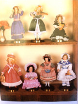 DANBURY MINT CHILDREN OF THE WEEK ALL SEVEN CHILDREN WITH THEIR STANDS A... - £197.84 GBP
