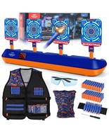 Electronic Shooting Targets, Digital Target For Nerf Guns With Auto-Rese... - $45.99