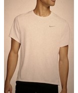 Nike Dri-Fit UV Miller 845847-100 Men&#39;s White Short Sleeve Running Shirt SM - $31.48 CAD