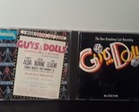 Lot of 2 Guys &amp; Dolls CDs: Original Cast Album, New Broadway Cast Recording - £6.68 GBP