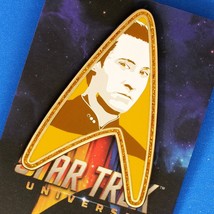 Star Trek The Next Generation Data Insignia Enamel Pin Figure - £12.57 GBP