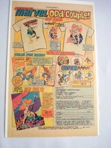1977 Ad Marvel Super Heroes Howard the Duck, Red Sonja T-Shirts, Buttons, Books - £6.28 GBP