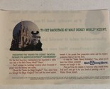1994 Walt Disney World Behind The Scenes Vintage Print Ad Advertisement ... - $7.91