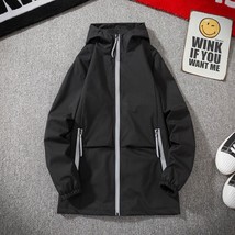 2022 NEW Autumn Black Jacket Men Jackets Casual Lover Jacket Hip Hop Windbreaker - £92.23 GBP
