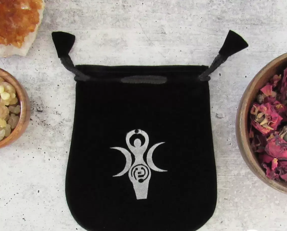 Voodoo $ Money Purse Brings LUCK Riches Cash Surprises Black Magick Totem Bag