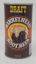 1970&#39;s 12 oz Steel Barrelhead Root Beer Empty Soda Pop Can BC5-28 - £9.43 GBP