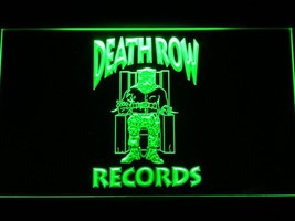 Death Row Records Music Illuminated Led Neon Sign Home Decor, Room, Craft Art - £20.53 GBP+