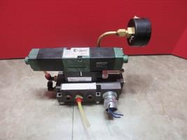 NUMATICS SOLENOID VALVE UNIT 081SS400M 225-285B 24VDC CNC - $57.61